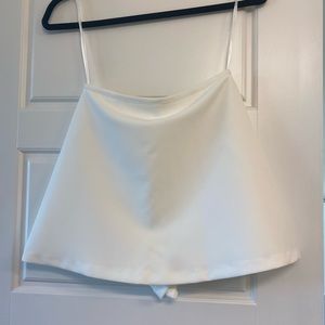 Gianni Bini white skort